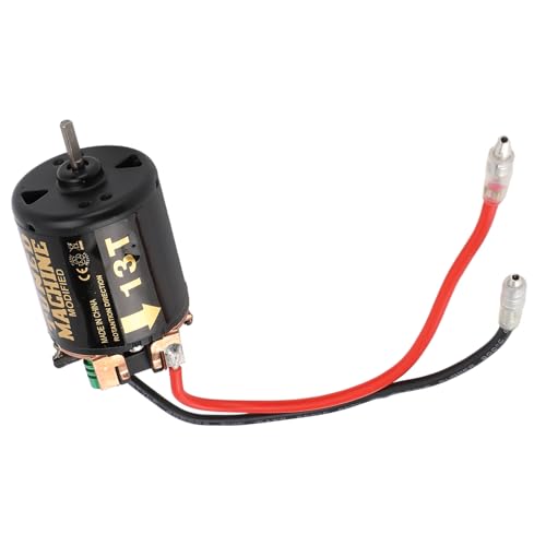 540 Pinselmotor, RC -Automotor 7.4 V Edelstahl -Skala -Aufprall -resistent mit Kühlkörper für Axiale Scx10 (13T) von Generic