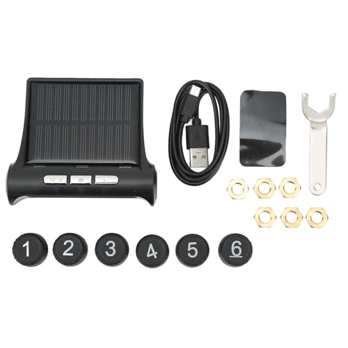 6 Rad Reifendruck Monitor Solar TPMS LKW RV von Generic