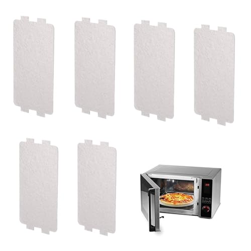6 Stück Glimmerscheibe mikrowelle,Mikrowellenofen Glimmerplatte Glimmerscheibe Blatt Ersatz Reparaturzubehör,Mikrowellenherden und anderen Elektrogeräten,für Mikrowellenherd,Silberfarbe 6 Stück Glimmerscheibe mikrowelle,Mikrowellenofen Glimmerplatte Glimmerscheibe Blatt Ersatz Reparaturzubehör,Mikrowellenherden und anderen Elektrogeräten,für Mikrowellenherd,Silberfarbe von Generic