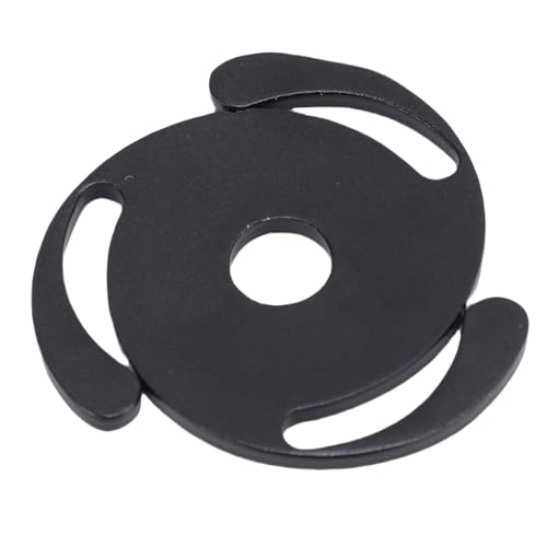 7 -Zoll -Rekordadapter, Aluminiumlegierung 3 Verriegelungsarme Leicht zu Verwendendem 45 U/Min Rekordadapter für Player Player (Black) von Generic
