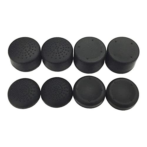 8 PCS Controller Daumen Griffe Thumbstick Set für PS5/PS4/PS3/PS2/Xbox 360/Xbox One, Silikon Analog Stick Abdeckungen Joystick Controller Kappen von Generic