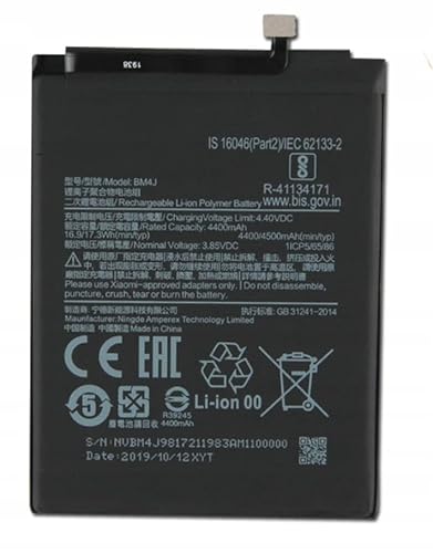 Akku für Xiaomi Redmi Note 8 Pro BM4J 4500mAh von Generic