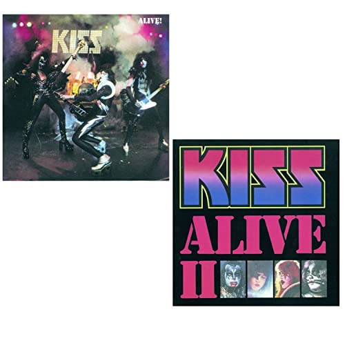 Alive I and Alive II - Kiss Greatest Hits Live 2 CD Album Bundling von Generic
