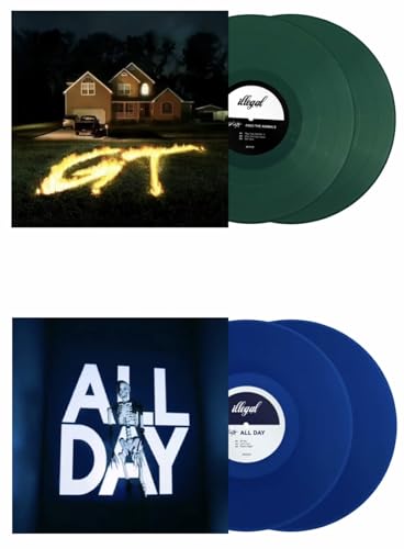 All Day Transparent Blue & Feed The Animals Transparent Green Exclusive ( Very Rare Bundle! ) ( Vinyl LP ) Girl Talk von Generic