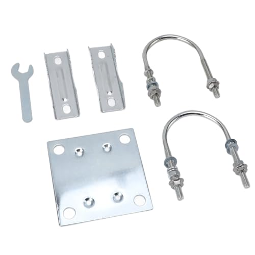 Aluminiumlegierantennen -Masthalterung, Stabil und Unterstützung, Flexible Richtungseinstellungshalterung für Dachwand, Einfache Installation (B) von Generic