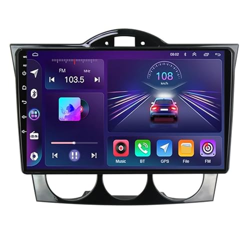 Android 12 Autoradio für Mazda RX8 2008-2021 9 Zoll Touchscreen Integriertes Carplay Android Auto Mirror Link BT 5.0 HiFi DVR FM AM Navigation GPS DSP RDS DAB Lenkradsteuerung Rückfahrkamera (M150S) Android 12 Autoradio für Mazda RX8 2008-2021 9 Zoll Touchscreen Integriertes Carplay Android Auto Mirror Link BT 5.0 HiFi DVR FM AM Navigation GPS DSP RDS DAB Lenkradsteuerung Rückfahrkamera (M150S) von Generic