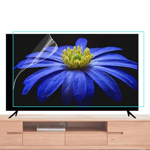 Anti-Blaulicht-TV-Displayschutzfolie zur Entlastung der Augen, Matte Anti-Glare-Filter-Anti-Scratch-Folie für LCD, LED, OLED und QLED 4K HDTV (40-50 Zoll),47 Inches(1044x590mm) von Generic