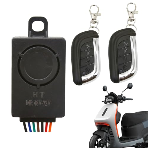 Anti -Theft -Alarmsystem - Soundalarm mit Fernbedienung, Smart -Motion -Sensor | Sicherheit für Roller, Elektrofahrrad, Motorrad, tägliche Gebrauch oder langfristige Parkmöglichkeiten von Generic