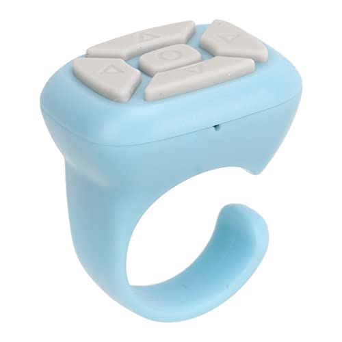 App Page Turner, Komfortable Lange Fernentfernung 5.3 USB Wiederaufladbare Fernbedienungssteueranruf Stabile Verbindung für Mobiltelefon (BLUE) von Generic