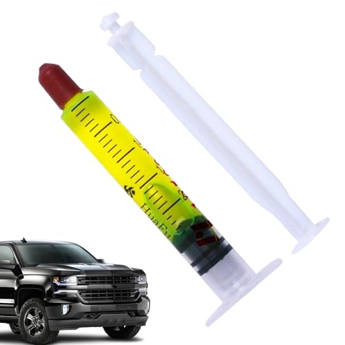 Auto Air Conditioning Leak Detector – Fluorescent Oil | Fluoreszierendes Öl Leakage Repair Supplies | High Sensitivity Fast Detection Visual Indicator for Automotive AC Repair HVAC System Maintenance von Generic