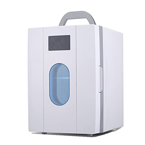 Auto-Kühlschränke, Mini-Kühlschrank, 10 Liter, tragbarer Kühlraum, isolierter Kühlschrank, Halbleiter-Auto-Kühlschrank, geeignet für Pflegeprodukte, Kosmetika und Lebensm von Generic