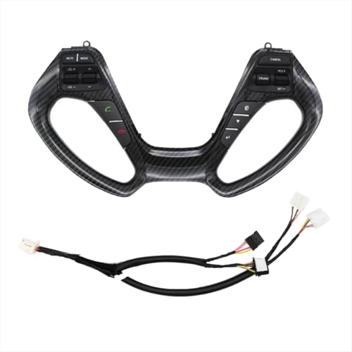 Auto Lenkradtasten Kompatibel mit Kia für K3 2011 2012 2013 2014 2015 2016 2017 Auto Lautstärke Tempomat Schalter Auto Multifunktionale Lenkradtaste Auto Lenkradtasten Kompatibel mit Kia für K3 2011 2012 2013 2014 2015 2016 2017 Auto Lautstärke Tempomat Schalter Auto Multifunktionale Lenkradtaste von Generic