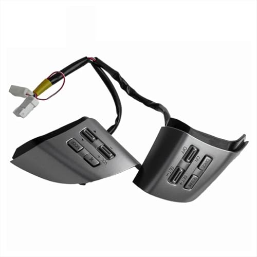 Auto Lenkradtasten Kompatibel mit Mazda 6 2009 2010 GS3M664M0 Auto Multifunktionslenkradtaste Auto Cruise Fernbedienung Audio Schalter Autozubehör von Generic