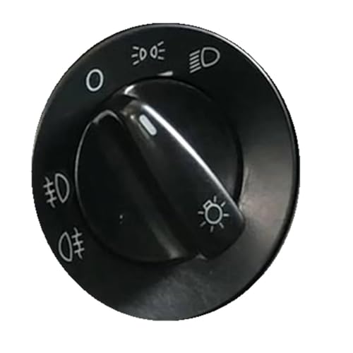 Auto-Lichtschalter, für VW, für Polo 9N 9N3, für Sharan 2003-2009 Scheinwerferschalter Nebelscheinwerfer Autoschalter 1C0941531A von Generic