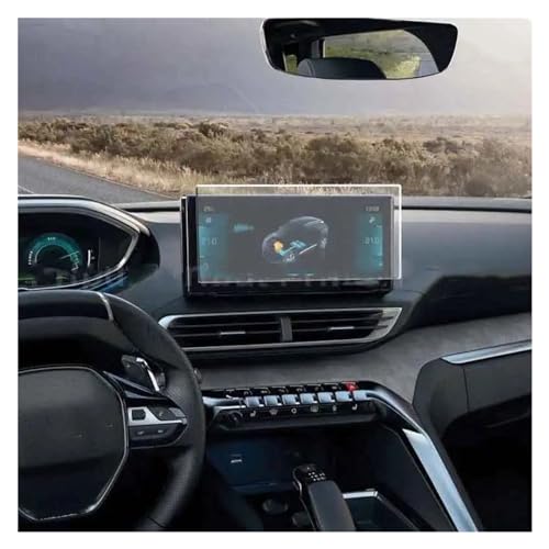 Auto-Navigationsfolie für Peugeot 3008 2021, Autoradio, GPS-Navigation, Innenraum, Displayschutzfolie aus gehärtetem Glas, Auto-Innenaufkleber von Generic