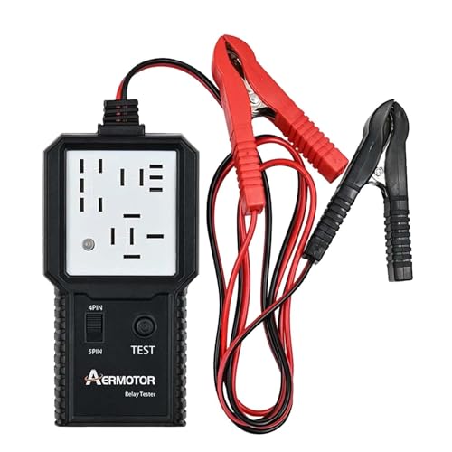 Auto-Relais-Tester, Relaisprüfer-Set | Auto Schaltkreistester – Autowartungsbedarf, 12 V Kompakt-Auto-Relais, automatisches Testwerkzeug, Kit Auto-Relais-Tester, Relaisprüfer-Set | Auto Schaltkreistester – Autowartungsbedarf, 12 V Kompakt-Auto-Relais, automatisches Testwerkzeug, Kit von Generic