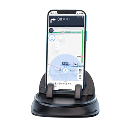 Auto Telefonhalterung - Telefonhalterung für Armaturenbrett, Auto Telefonhalterung | Auto Navigation Halterung für Autotelefon, 360 Grad drehbare rutschfeste Halterung von Generic
