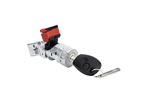 Auto Zündschloss Starter Barrel Lock für Dacia Logan 2 (2012-2020) 487002147R 487004184R 7701208408 806010030R 8200214168 FFF von Generic