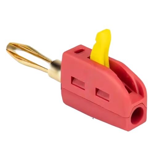 Banana -Stecker für Lautsprecherdraht, Lautsprecheranschluss -Stecker | Quick Connect Banana -Buchse für Lautsprecher, Premium -Lautsprecher -Kabelstecker und Terminals, langlebiger Bananenadapteransc Banana -Stecker für Lautsprecherdraht, Lautsprecheranschluss -Stecker | Quick Connect Banana -Buchse für Lautsprecher, Premium -Lautsprecher -Kabelstecker und Terminals, langlebiger Bananenadapteransc von Generic