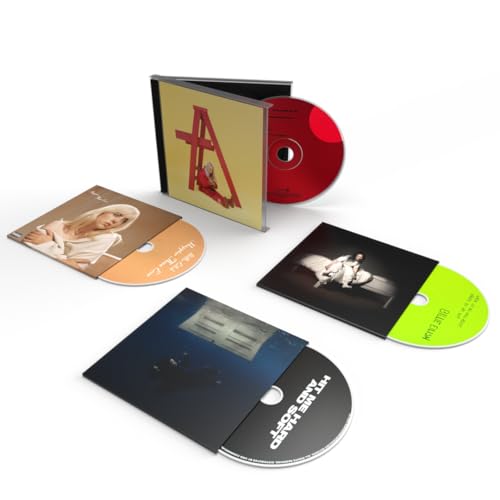 BillieEilish Complete CD Studio Discography Collection: Don't Smile At Me / When We All Fall Asleep, Where Do We Go? / Happier Than Ever / Hit Me Hard and Soft BillieEilish Complete CD Studio Discography Collection: Don't Smile At Me / When We All Fall Asleep, Where Do We Go? / Happier Than Ever / Hit Me Hard and Soft von Generic