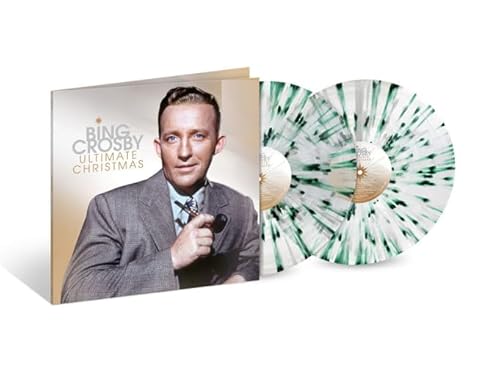 Bing Crosby Ultimate Christmas Green/White Splatter Vinyl Record 2LP von Generic
