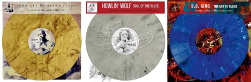 Blues Legends 3 LP Collection - John Lee Hooker - Blues Roots / Howlin' Wolf - Soul Of The Blues / B.B. King - The Art Of Blues - Limited Edition Vinyl Set von Generic