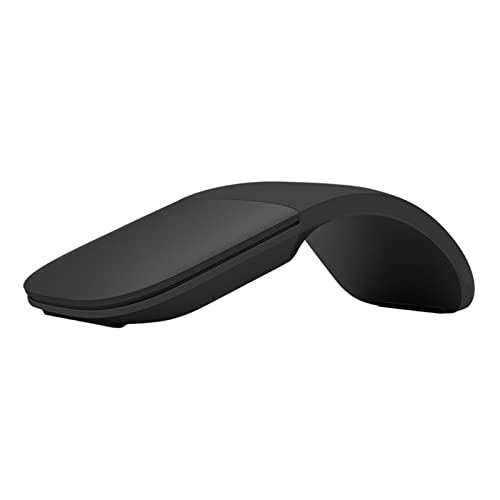 Bluetooth ARC Touch Mouse Curved Mini Lightweight Folding for Tablet Laptop von Generic