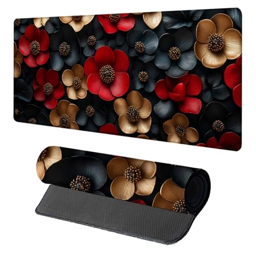 Blume Gaming Mauspad XXL, Schreibtischunterlage 1600x800x3mm, Wasserdicht und Langlebig Mauspad, Verbessert Präzision und Geschwindigkei Desk Mat, Gaming Zubehör, Mousepad für Büro PC, Schwarz 6-9819 Blume Gaming Mauspad XXL, Schreibtischunterlage 1600x800x3mm, Wasserdicht und Langlebig Mauspad, Verbessert Präzision und Geschwindigkei Desk Mat, Gaming Zubehör, Mousepad für Büro PC, Schwarz 6-9819 von Generic