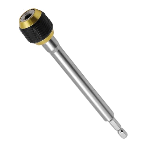 Bohrerweiterung - Hexagon Schnellfreisetzungs -Selbstverlängerungsstange, Länge 60 mm | Universeller 1/4 -Zoll -Adapter, kompatibel mit elektrischen Bohrern, Schraubendrehern und -Treibern | Tr von Generic