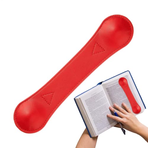 Buchgewicht Seitenhalter | PU Leder magnetische Lesezeichen Buchgewichte Halter - waschbare tragbare Buchöffnerhalter, Lesebuchseite Halter für Papier Kochbücher Musikbücher Buchgewicht Seitenhalter | PU Leder magnetische Lesezeichen Buchgewichte Halter - waschbare tragbare Buchöffnerhalter, Lesebuchseite Halter für Papier Kochbücher Musikbücher von Generic