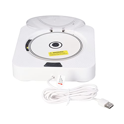 CD-Player, 100-240V 6 in 1 FM-Radio-CD-Lesern LCD-Bildschirm mit Desktop-Fernbedienung (EU-Stecker) von Generic