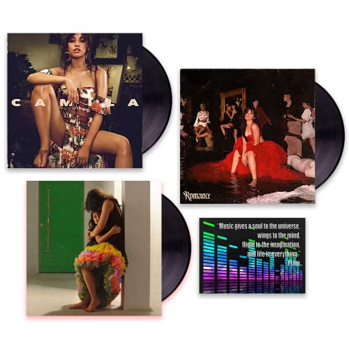 Camila Cabello 3 Vinyl Studio Albums Collection: Camila / Romance / Familia / + Including Bonus Art Card von Generic