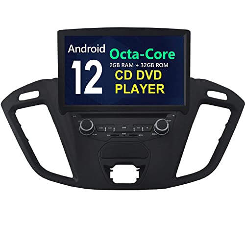 Carplay für Ford Transit Custom Tourneo 2013-2021 Android 12 Auto DVD Player Einheit Stereo Radio Navigation Bluetooth FM WiFi 8 Core CPU DSP Lenkradsteuerung von Generic