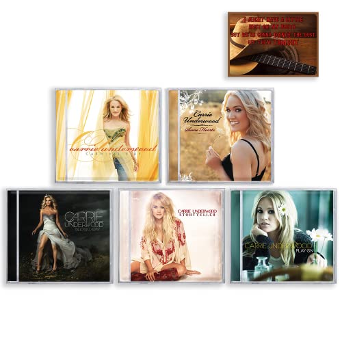 Carrie Underwood Arista Nashville Studio Albums 5 CDs With Bonus Art Card Carrie Underwood Arista Nashville Studio Albums 5 CDs With Bonus Art Card von Generic