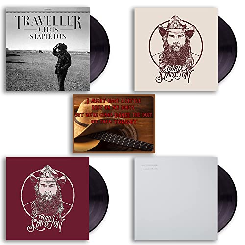 Chris Stapleton Vinyl Complete Discography Traveller / From A Room Vol. 1 / From A Room Vol. 2 / Starting Over with Bonus Art Card von Generic