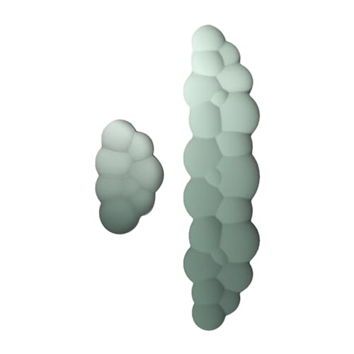 Cloud Tastatur-Handgelenkauflage – Schreibtisch-Wolken-Handgelenkpolster – niedliche Tastaturauflage, bequeme Schaumstoff-Tastaturablage, rutschfestes Farbverlauf, Handgelenkpolster für verbesserte von Generic