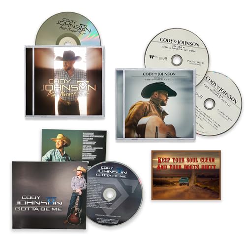 Cody Johnson CD Collection: Ain't Nothin' To It / Gotta Be Me / Human: The Double Album / + Including Bonus Art Card von Generic