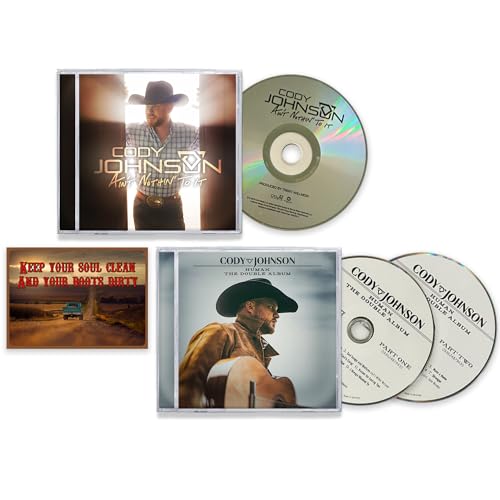 Cody Johnson CD Collection: Ain't Nothin To It / Human: The Double Album / + Including Bonus Art Card von Generic