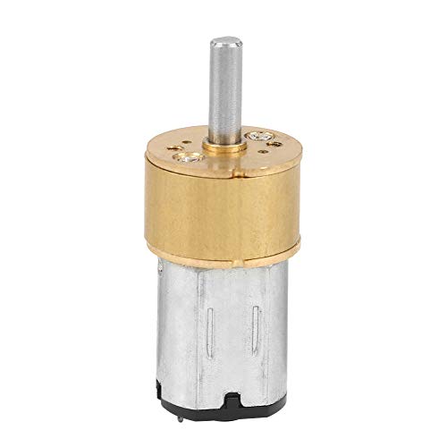 DC6V 14 mm N20 Mikro -Metallgetriebe Staubfestes Motor hoher Drehmoment Langer Lebensdauer für DIY Toy Cars Roboter Elektronische Schlösser ausbalancieren Autos (6 V 60 U/min) von Generic