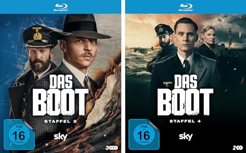 Das Boot - Staffel 3 + 4 im Set - Deutsche Originalware [5 Blu-rays] von Generic