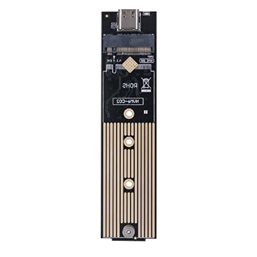 Das aktualisierte SSD-Gehäuse von M.2 auf USB3.1 Typ-C gen2 10 Gbps Metallgehäuse Hervorragende Wärmeableitung SSD-Gehäuse von Generic