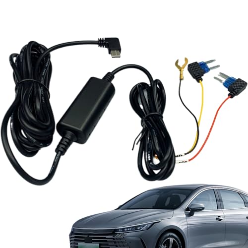 Dash Cam Hardwire Kit - Stromkabel, Auto -Ladegerät | Vehicle Dash -Kamera -Verkabelungskit mit Verwendung für kontinuierliche Aufzeichnungen, Installation, einfaches Setup, sicheres Fahren, 12 -V -Ve Dash Cam Hardwire Kit - Stromkabel, Auto -Ladegerät | Vehicle Dash -Kamera -Verkabelungskit mit Verwendung für kontinuierliche Aufzeichnungen, Installation, einfaches Setup, sicheres Fahren, 12 -V -Ve von Generic
