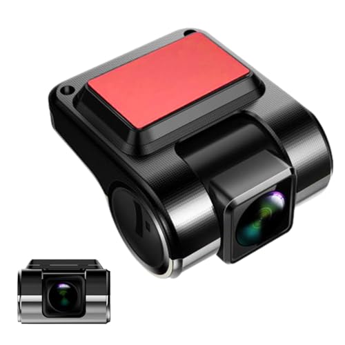Dashcam, Dashcam und Innenbereich, ultra-klar, 1080p – 140 ° Weitwinkel, Geräuschreduzierung, Auto-Aufnahme, Loop-Aufnahme, für Auto, Limousine, Dashcam, Dashcam und Innenbereich, ultra-klar, 1080p – 140 ° Weitwinkel, Geräuschreduzierung, Auto-Aufnahme, Loop-Aufnahme, für Auto, Limousine, von Generic