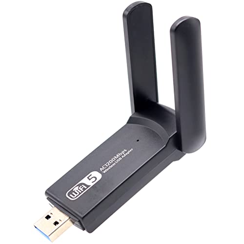 Deal4GO RTL8822BU 802.11ac 867Mbps Wireless USB 3.0 WiFi Adapter WLAN Karte für Realtek RTL8822BU Windows 7/8.1/10, Linux, Ubuntu, Deepin von Generic