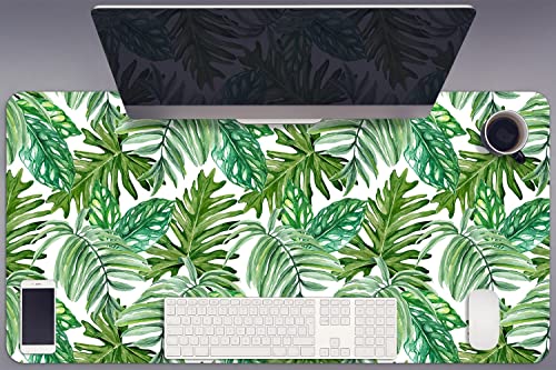 Decormat Schreibtischunterlage 100x50cm Schutzmatte Gaming-Matte - Dschungel von Generic