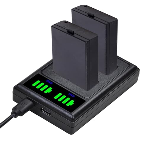 Digitalkamera-Leistung – Schnellladestation, elektronisches Akku-Ladegerät, tragbares Ladegerät, Zubehör-Set für Fotogetriebe, schnelle Zellversorgung für die Kamera von Generic