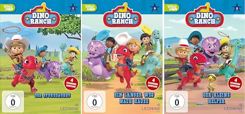 Dino Ranch - DVD 1+2+3 zur TV-Serie (12 Folgen) im Set - Deutsche Originalware [3 DVDs] von Generic