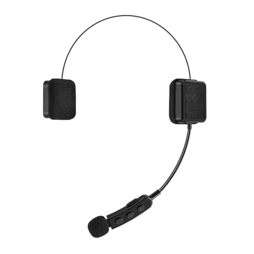 Drahtloses Motorheadset - Helmkit Vollgesicht | Ultradünne Moto-Kopfhörer, V5.3 Rauschunterdrückung Intercom-Lautsprecher, High-Definition-Audio, Eingebautes Mikrofon, Sprachbefehl Drahtloses Motorheadset - Helmkit Vollgesicht | Ultradünne Moto-Kopfhörer, V5.3 Rauschunterdrückung Intercom-Lautsprecher, High-Definition-Audio, Eingebautes Mikrofon, Sprachbefehl von Generic