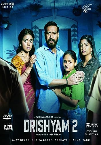 Drishyam 2 Hindi Movie DVD - Bollywood Film With English Subtitles von Generic