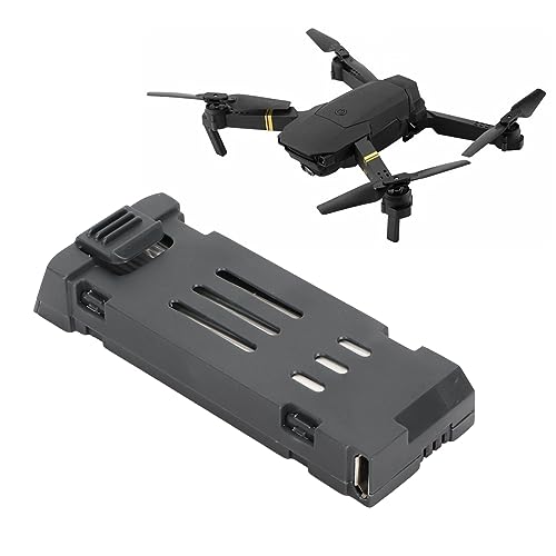 Drohnenbatterie, 3,7 V RC UAV Batterie für E58 L800 JY019 S168 X Pro RC Drohne, Quadcopter Zubehör, Luftfernbedienungs Drohnenbatterie (1800 mAh) von Generic